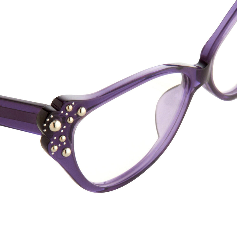 Agent Provocateur Eyeglasses Cat Eye Purple - WatchPilot