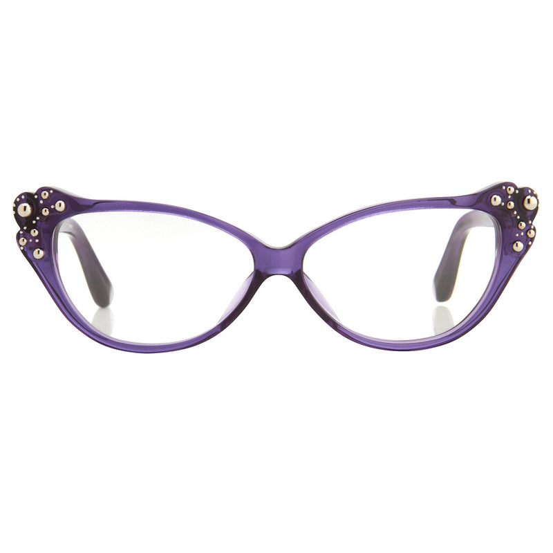 Agent Provocateur Eyeglasses Cat Eye Purple - WatchPilot