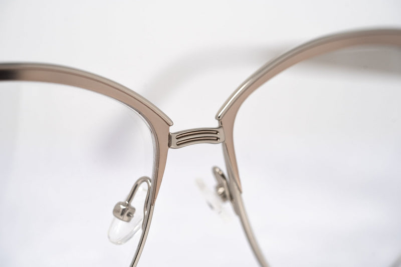 Agent Provocateur Eyeglasses Oval Beige/Silver - WatchPilot