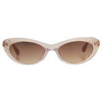 Agent Provocateur Sunglasses Cat Eye Beige and Brown - WatchPilot