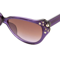 Agent Provocateur Sunglasses Cat Eye Purple and Brown Lenses - AP55C11OPT - WatchPilot