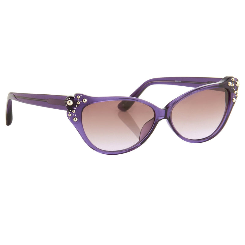 Agent Provocateur Sunglasses Cat Eye Purple and Brown Lenses - AP55C11OPT - WatchPilot