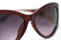 Agent Provocateur Sunglasses Oversized Frame Burgundy and Grey Lenses Category 3 - AP17C3SUN - WatchPilot