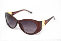 Agent Provocateur Sunglasses Oversized Frame Burgundy and Grey Lenses Category 3 - AP17C3SUN - WatchPilot