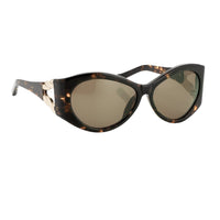 Agent Provocateur Sunglasses Oversized Frame Tortoiseshell and Green Lenses Category 3 - AP17C2SUN - WatchPilot