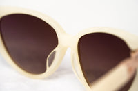 Agent Provocateur Women Sunglasses Cat Eye Beige and Brown Lenses - AP19C8SUN - WatchPilot