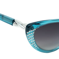 Agent Provocateur Women Sunglasses Cat Eye Blue and Grey Lenses Category 3 - AP19C6SUN - WatchPilot