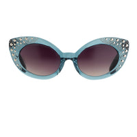 Agent Provocateur Women Sunglasses Oval Blue and Grey Lenses Category 3 - AP1C5SUN - WatchPilot