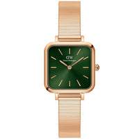 Analogue Watch - Daniel Wellington Quadro Studio Ladies Rose Gold Watch DW00100519