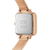 Analogue Watch - Daniel Wellington Quadro Studio Ladies Rose Gold Watch DW00100519