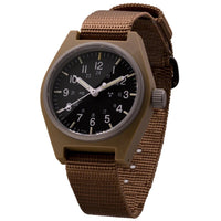 Analogue Watch - Marathon General Purpose Quartz (GPQ) - 34mm No Government Markings Desert Tan WW194004-DT-NGM