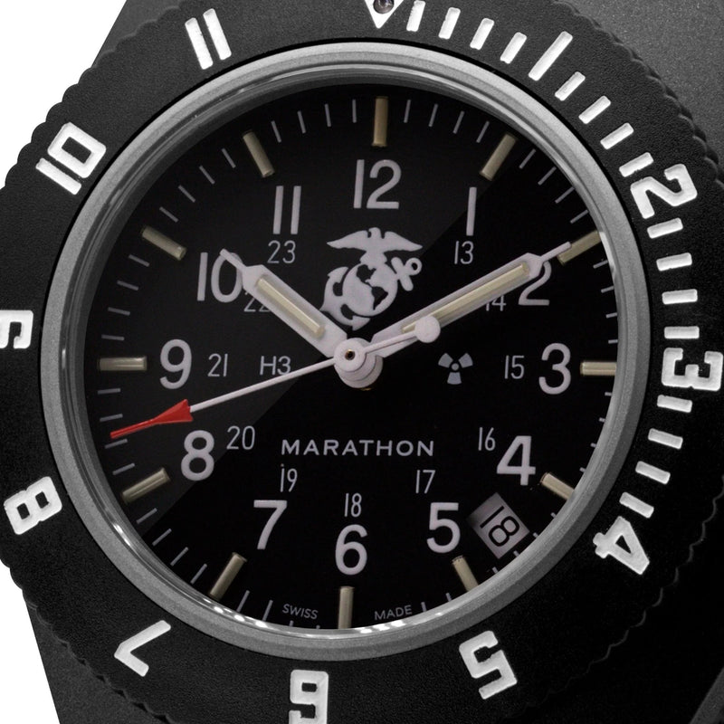 Analogue Watch - Marathon Pilot's Navigator With Date - 41mm USMC Black WW194013-S-BK-E