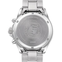 Analogue Watch - Orient Mako Solar Men's Silver Watch RA-TX0201L10B