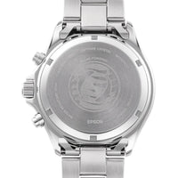 Analogue Watch - Orient Mako Solar Men's Silver Watch RA-TX0203S10B