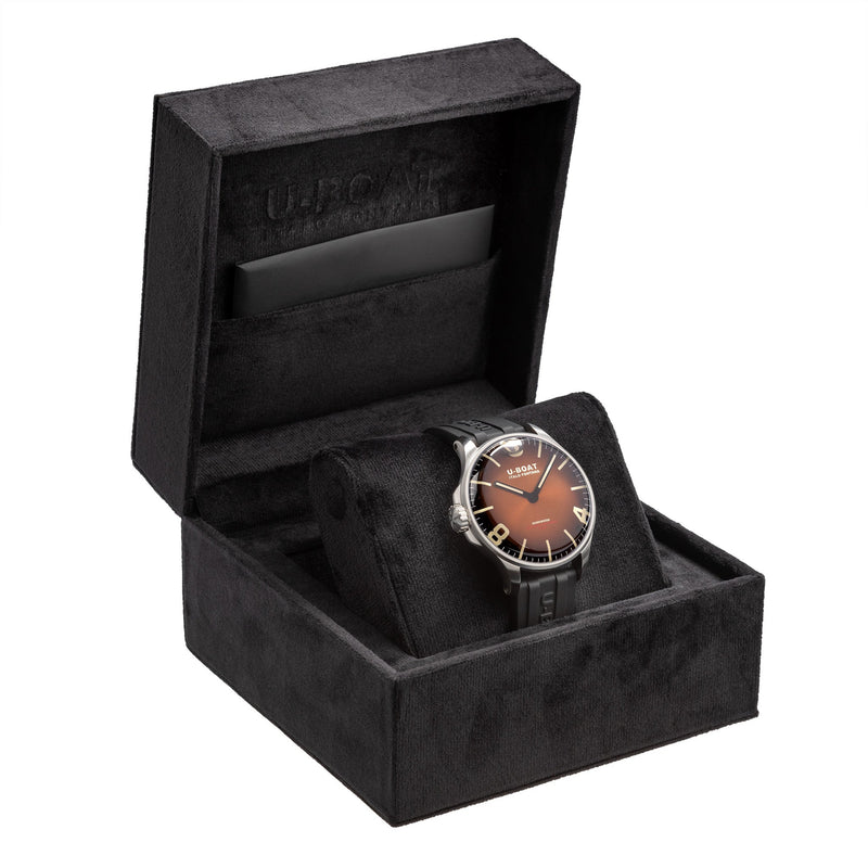 Analogue Watch - U-Boat 8703 Men's Elegant Brown Darkmoon Watch