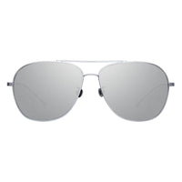 Ann Demeulemeester Men Sunglasses Titanium 925 Silver with Silver Mirror Lenses AD48C2SUN - Watches & Crystals