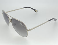 Ann Demeulemeester Sunglasses 925 Silver Titanium with Grey Lenses AD14C1SUN - Watches & Crystals