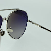 Ann Demeulemeester Sunglasses 925 Silver Titanium with Grey Lenses AD14C1SUN - Watches & Crystals