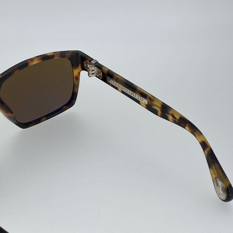 Ann Demeulemeester Sunglasses Angular Tortoise Shell 925 Silver Category 3 AD37C2SUN - Watches & Crystals