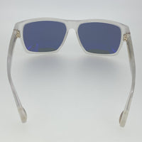 Ann Demeulemeester Sunglasses Angular White 925 Silver with Grey Lenses AD37C4SUN - Watches & Crystals