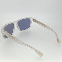 Ann Demeulemeester Sunglasses Angular White 925 Silver with Grey Lenses AD37C4SUN - Watches & Crystals