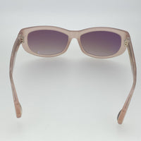 Ann Demeulemeester Sunglasses Cat Eye Blush Pink 925 Silver with Brown Lenses AD29C5SUN - Watches & Crystals