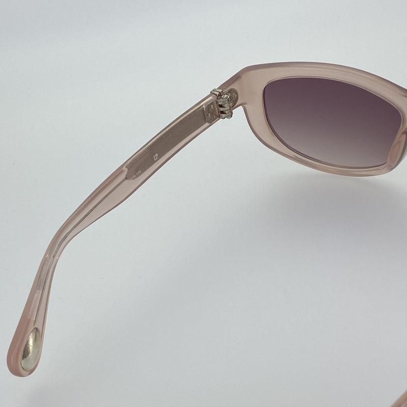 Ann Demeulemeester Sunglasses Cat Eye Blush Pink 925 Silver with Brown Lenses AD29C5SUN - Watches & Crystals