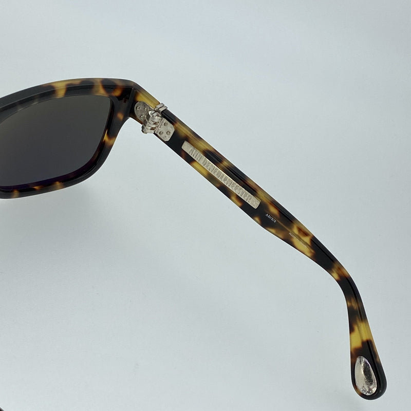 Ann Demeulemeester Sunglasses Flat Top Tortoise Shell 925 Silver with Grey Lenses CAT3 AD2C2SUN - Watches & Crystals