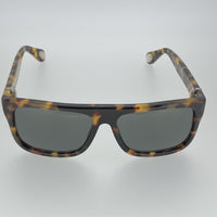 Ann Demeulemeester Sunglasses Flat Top Tortoise Shell 925 Silver with Grey Lenses CAT3 AD2C2SUN - Watches & Crystals