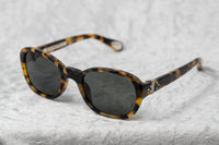 Ann Demeulemeester Sunglasses Oval Tortoise Shell 925 Silver with Grey Lenses Category 3 AD8C2SUN - Watches & Crystals