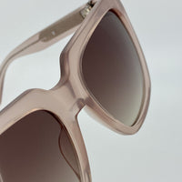 Ann Demeulemeester Sunglasses Oversized Blush Pink with Brown Lenses 925 Silver AD21C5SUN - Watches & Crystals