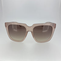 Ann Demeulemeester Sunglasses Oversized Blush Pink with Brown Lenses 925 Silver AD21C5SUN - Watches & Crystals