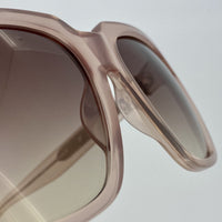 Ann Demeulemeester Sunglasses Oversized Blush Pink with Brown Lenses 925 Silver AD21C5SUN - Watches & Crystals