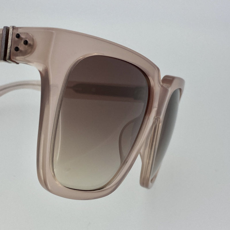 Ann Demeulemeester Sunglasses Oversized Blush Pink with Brown Lenses 925 Silver AD21C5SUN - Watches & Crystals