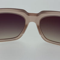 Ann Demeulemeester Sunglasses Oversized Blush Pink with Brown Lenses 925 Silver AD21C5SUN - Watches & Crystals