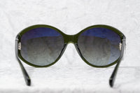 Ann Demeulemeester Sunglasses Oversized Green 925 Silver with Green Graduated Lenses CAT3 AD6C7SUN - Watches & Crystals