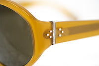 Ann Demeulemeester Sunglasses Oversized Honey 925 Silver with Green Lenses Category 3 AD6C5SUN - Watches & Crystals