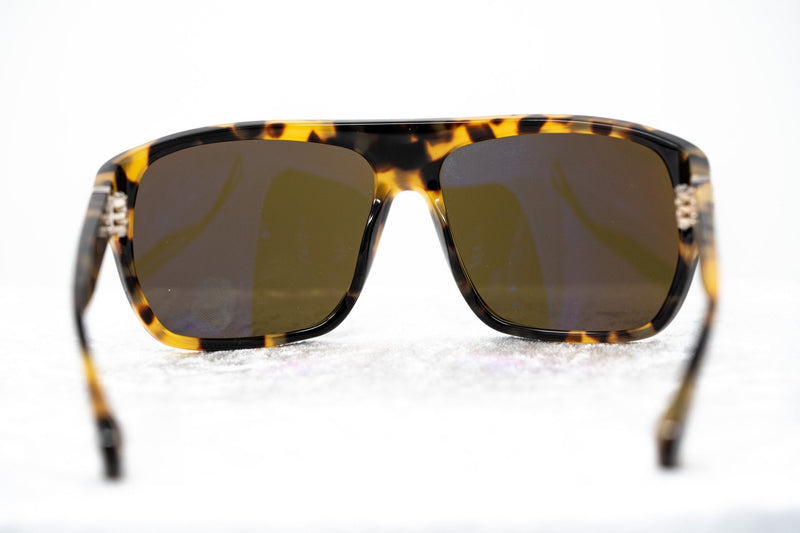 Ann Demeulemeester Sunglasses Oversized Tortoise Shell 925 Silver with Brown Lenses CAT3 AD31C2SUN - Watches & Crystals