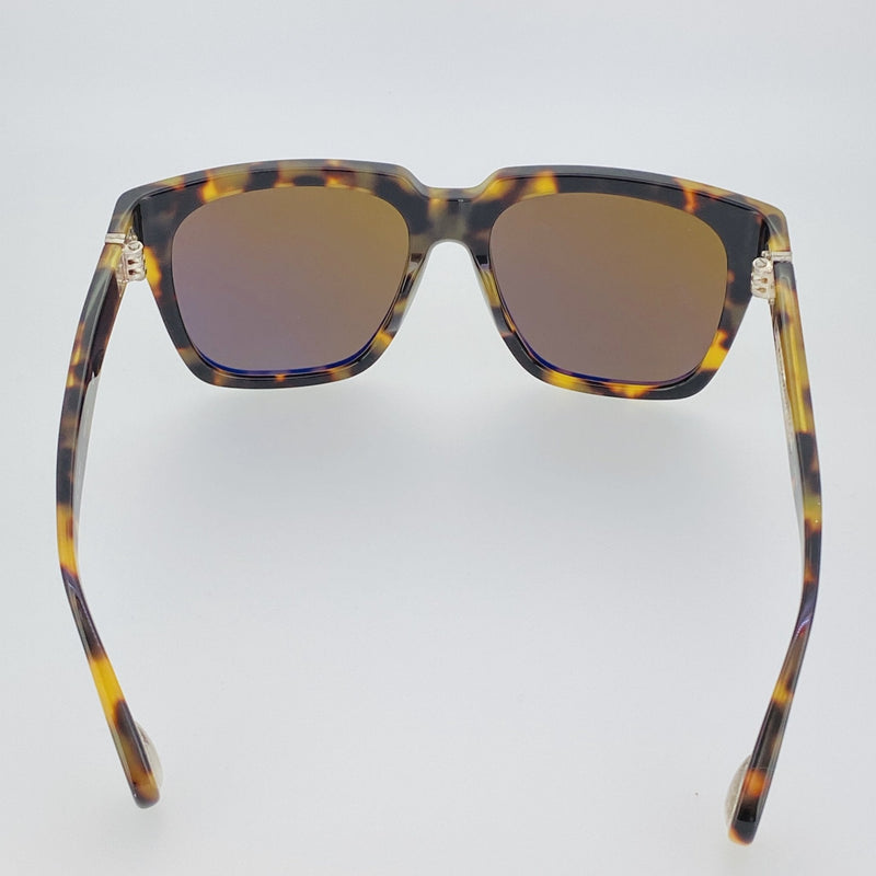 Ann Demeulemeester Sunglasses Oversized Tortoise Shell with Brown Lenses CAT3 AD21C2SUN - Watches & Crystals