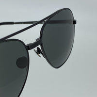 Ann Demeulemeester Sunglasses Titanium Black with Grey Lenses CAT3 AD12C4SUN - Watches & Crystals