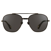 Ann Demeulemeester Sunglasses Titanium Black with Grey Lenses CAT3 AD12C4SUN - Watches & Crystals