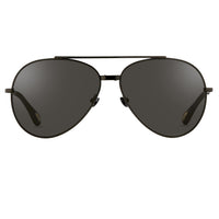 Ann Demeulemeester Sunglasses Titanium Black with Grey Lenses CAT3 AD14C4SUN - Watches & Crystals