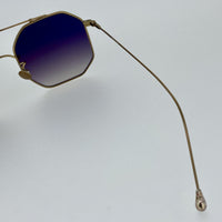 Ann Demeulemeester Titanium Sunglasses Square Bronze with Grey Graduated Lenses CAT3 AD52C3SUN - Watches & Crystals