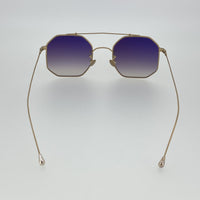 Ann Demeulemeester Titanium Sunglasses Square Bronze with Grey Graduated Lenses CAT3 AD52C3SUN - Watches & Crystals