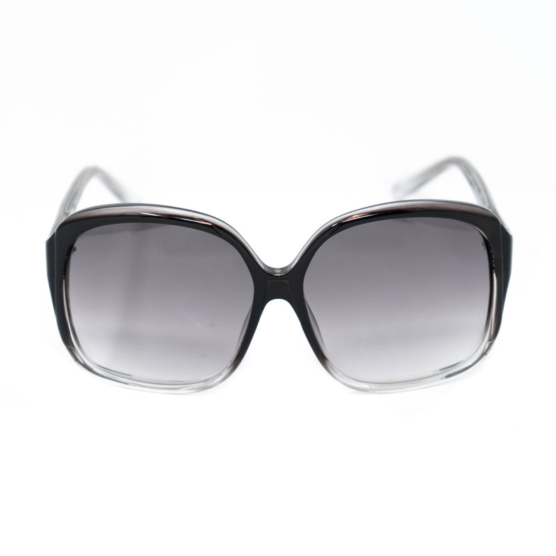 Antonio Berardi Women Sunglasses Oversized Frame Black and Grey Graduated Lenses - 9AB2C1BLACK - Watchpilot