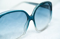 Antonio Berardi Women Sunglasses Oversized Frame Blue/Clear and Blue Graduated Lenses - 9AB2C3PETROL - Watchpilot