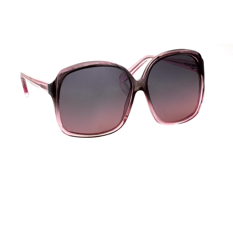 Antonio Berardi Women Sunglasses Oversized Frame Grey/Pink and Grey Graduated Lenses - 9AB2C2PINK - Watchpilot