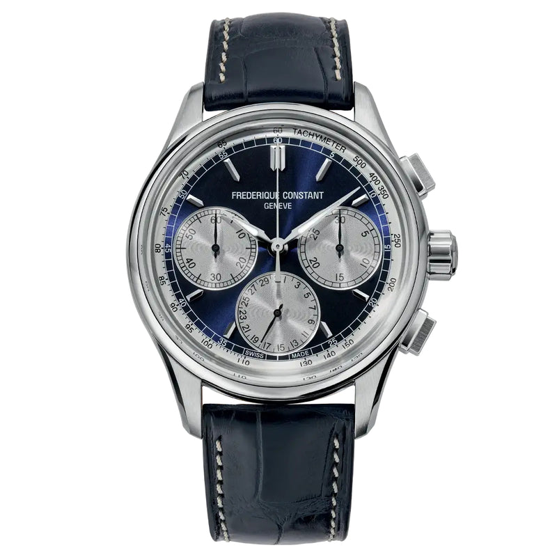 Automatic Watch - Frederique Constant Flyback Automatic Men's Blue Watch FC-760NS4H6