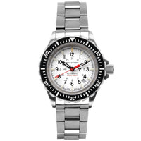 Automatic Watch - Marathon Arctic Edition Large Diver's Automatic (GSAR) - 41mm White Dial No Government Markings Stainless Steel WW194006BRACE-WD