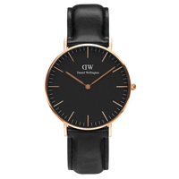 Daniel Wellington Men's Black Classic Sheffield DW00100133